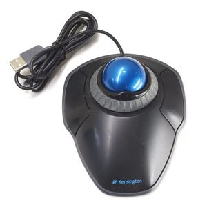 Kensington Trackball Marble Mouse M01047 K72337 Orbit Smooth with Scroll Ring